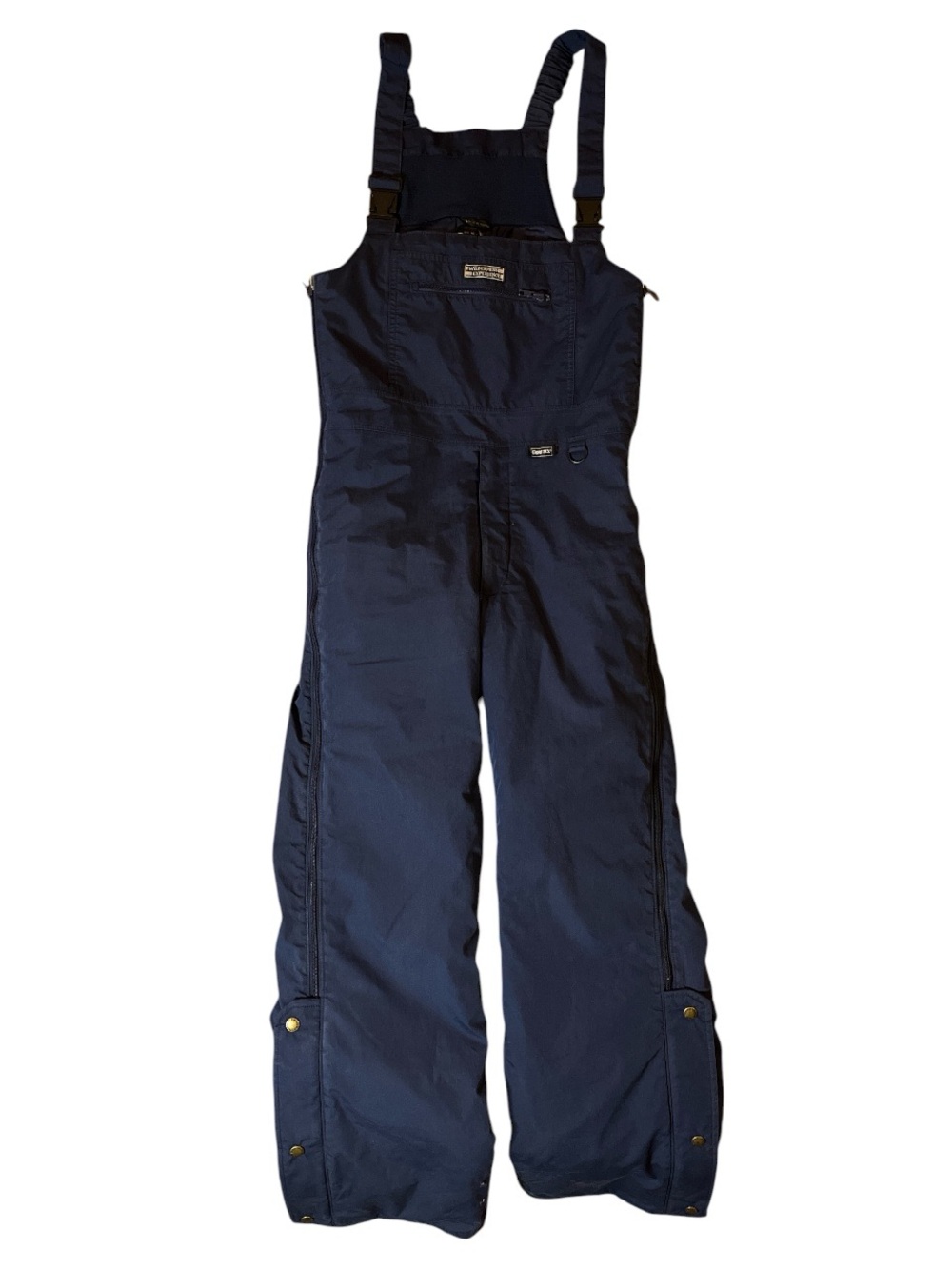 Vintage Men’s Adult Small GORE-TEX Snowboarding Navy Bib Overalls